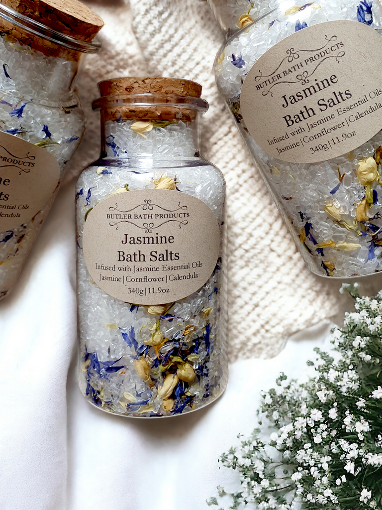 Butler Bath Products Jasmine Bath Salts Soak - Epsom