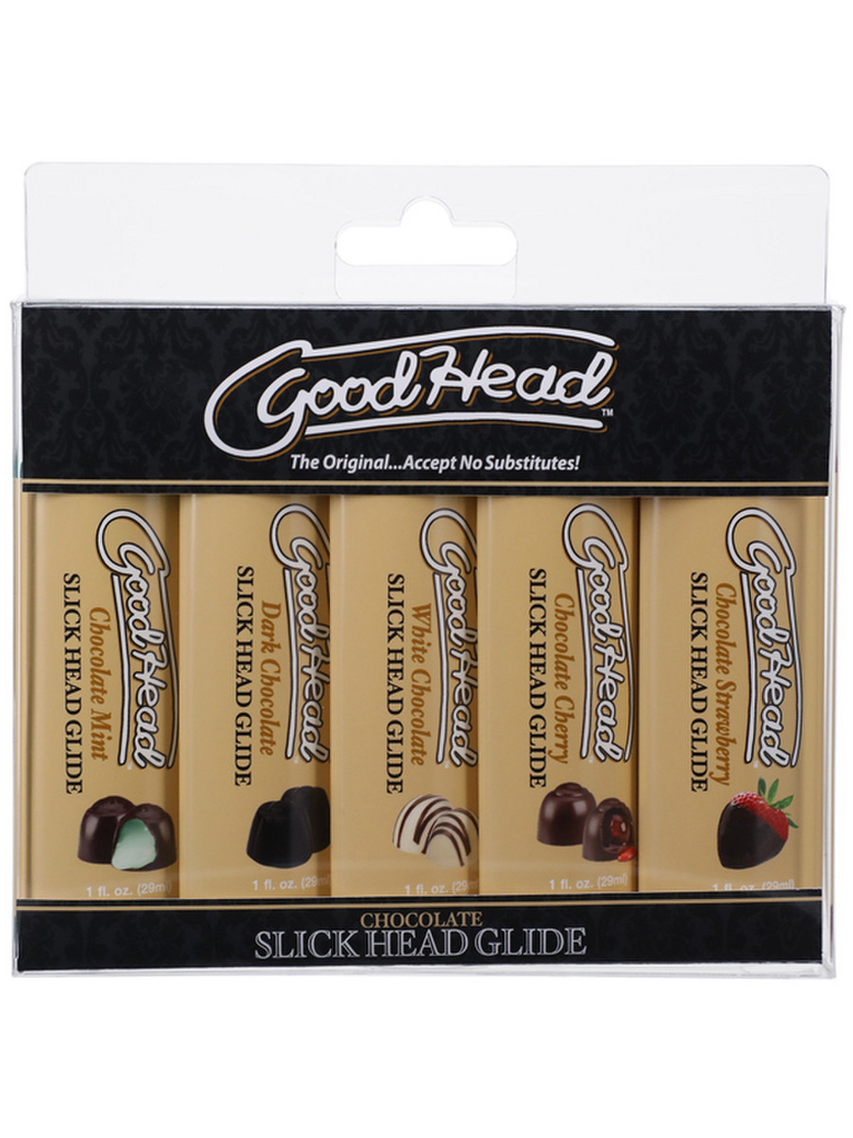doc-johnson-goodhead-slick-head-glide-chocolate-5-Pack