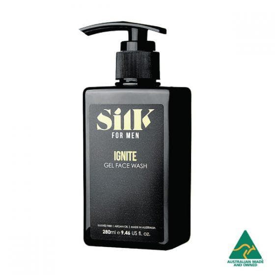 Silk For Men mens face wash Silk for Men Ignite Gel Face Wash