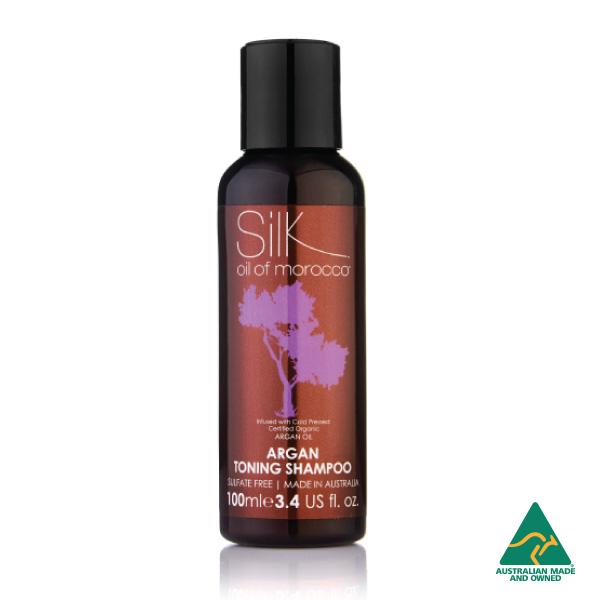 Silk Oil of Morocco shampoo 100ml Silk Oil Of Morocco Argan Toning Shampoo