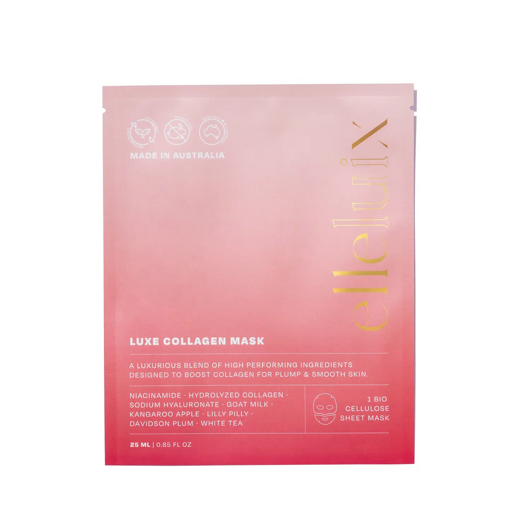 Elleluix Hydrating, Brightening & Collage Bio Cellulose Mask Bundle