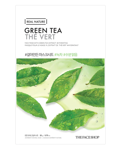 the-face-shop-real-nature-green-tea-mask-sheet