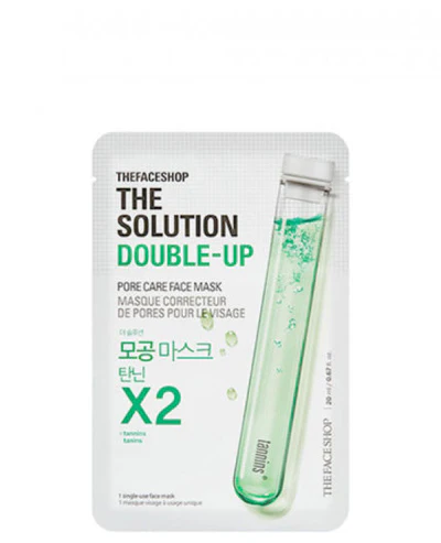 the-face-shop-the-solution-double-up-pore-care-face-mask