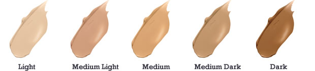 Jane Iredale Disappear Full Coverage Concealer color chart