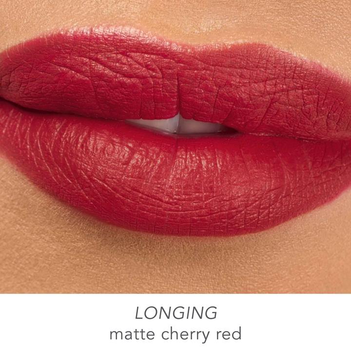 Longing - Matte Cherry Red