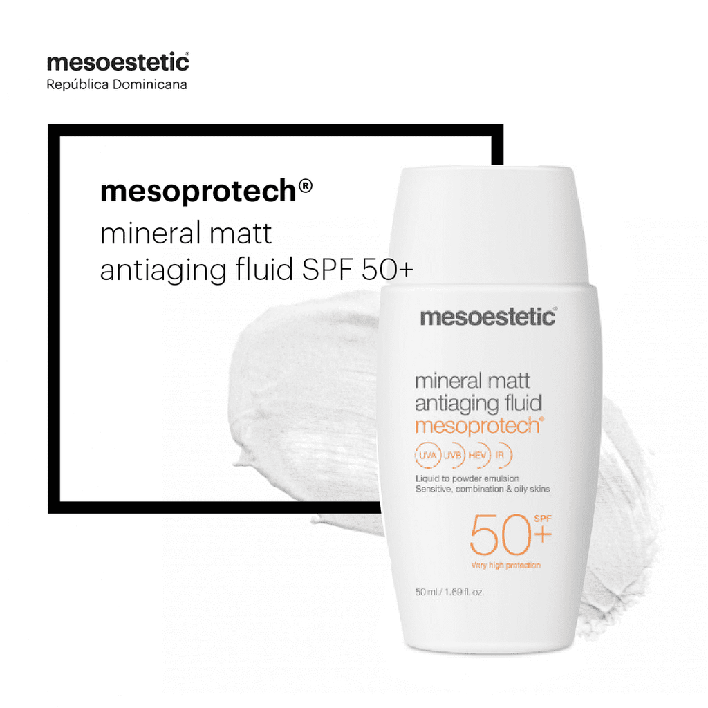 Mesoestetic Mesoprotech Mineral Matt Antiaging Fluid SPF 50+