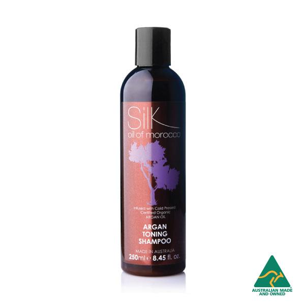 Silk Oil of Morocco shampoo 250ml Silk Oil Of Morocco Argan Toning Shampoo