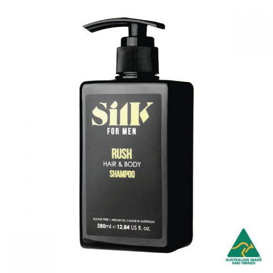 Silk For Men mens shampoo Silk For Men Rush Hair & Body Shampoo