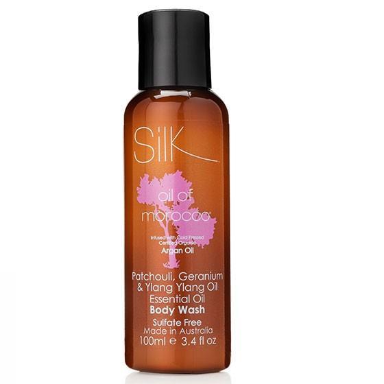 Silk Oil Of Morocco Patchouli, Geranium & Ylang Ylang Body Wash