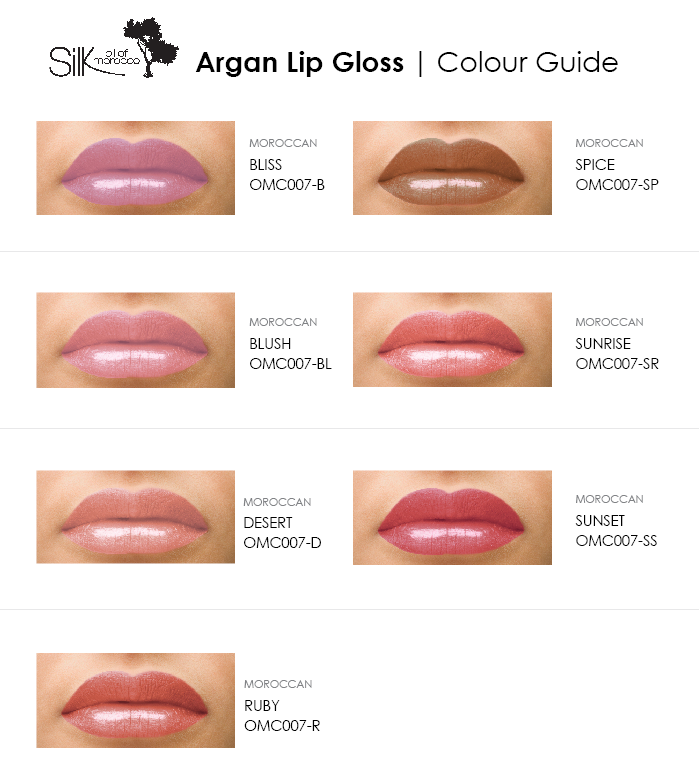 Silk Oil of Morocco Argan Oil Lip Gloss